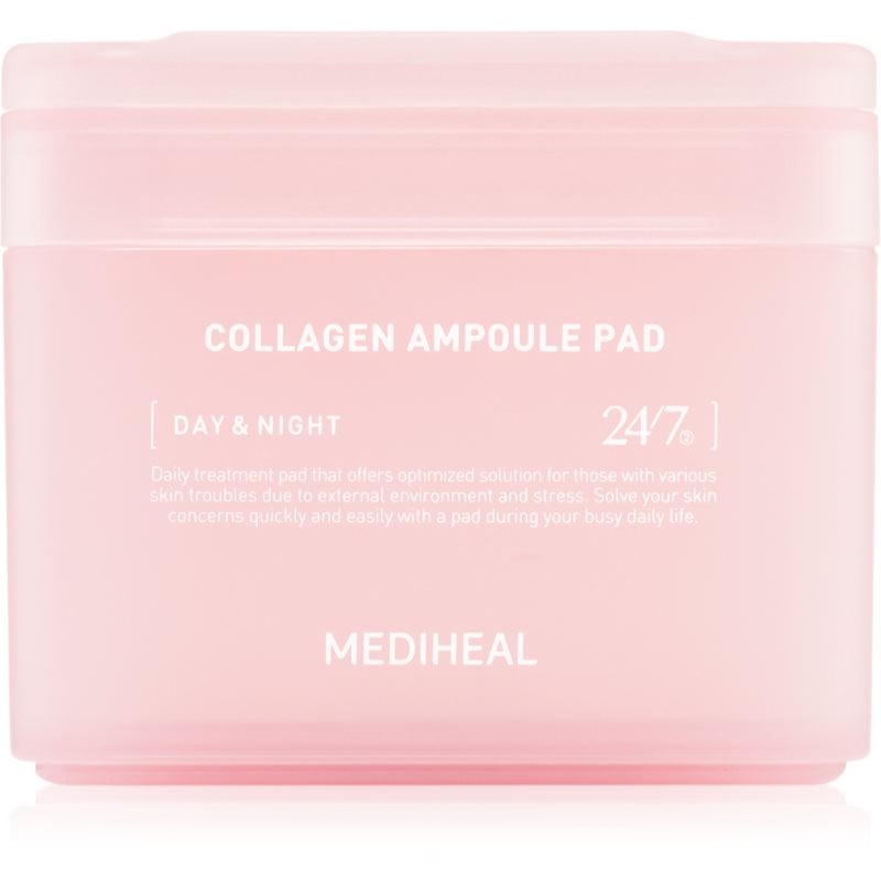 MEDIHEAL Collagen Ampoule Pad тонизиращи възглавнички за хидратиране и изпъване на кожата