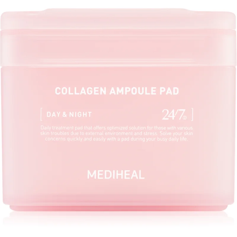 MEDIHEAL Collagen Ampoule Pad тонизиращи възглавнички за хидратиране и изпъване на кожата - Грижа за лице - Сравни цени от 1 магазин с безплатна доставка
