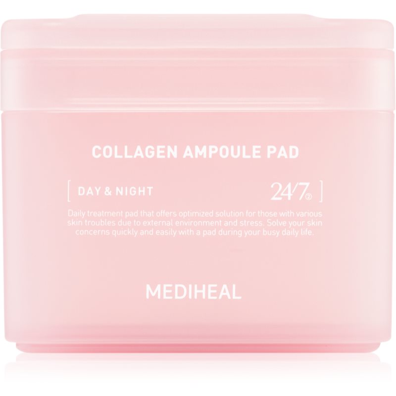 MEDIHEAL Collagen Ampoule Pad тонизиращи възглавнички за хидратиране и изпъване на кожата - Грижа за лице - Сравни цени от 1 магазин с безплатна доставка