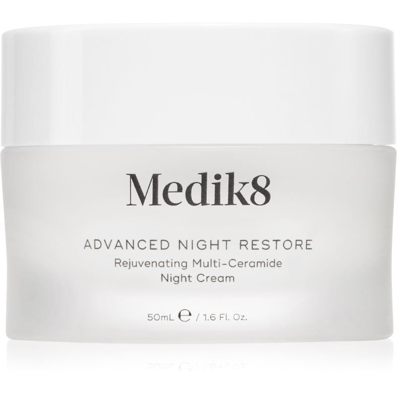 Medik8 Medik8 Advanced Night Restore регенериращ нощен крем за въстановяване плътността на кожата - Унисекс парфюм 50мл - Сравни цени от 1 магазин с безплатна доставка