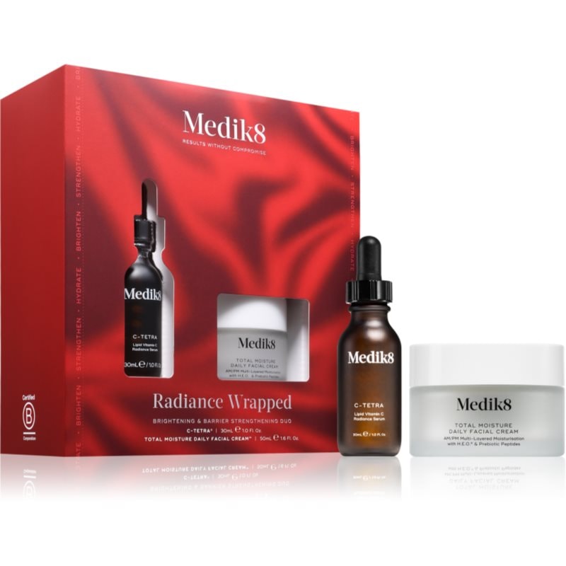Medik8 Radiance Wrapped подаръчен комплект за освежаване и хидратация - Комплект - Сравни цени от 1 магазин с безплатна доставка