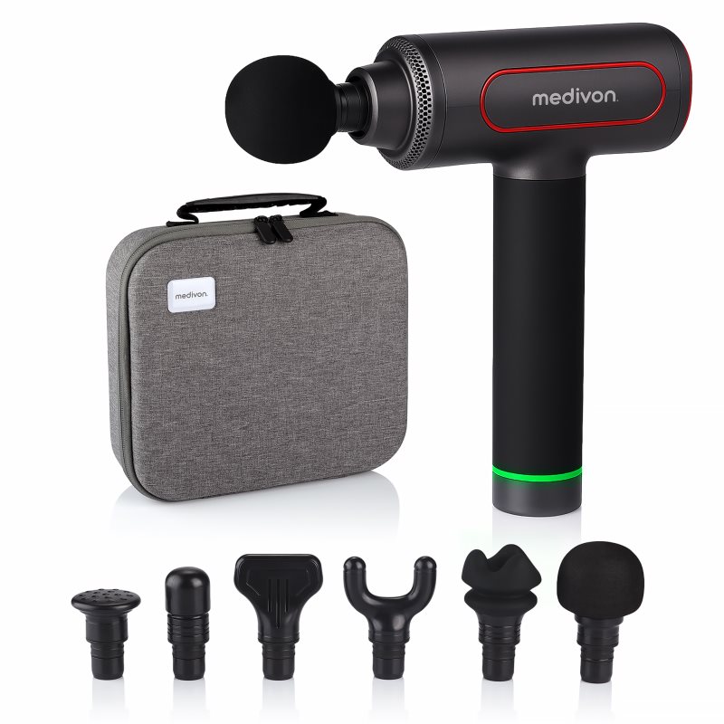 Medivon Medivon Gun Pro X2 масажен пистолет - Унисекс парфюм 1мл - Сравни цени от 1 магазин с безплатна доставка