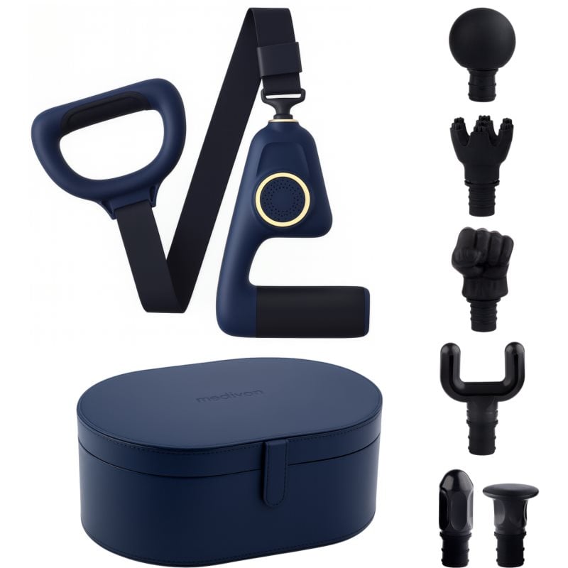 Medivon Gun ViPrime масажен пистолет с аксесоари