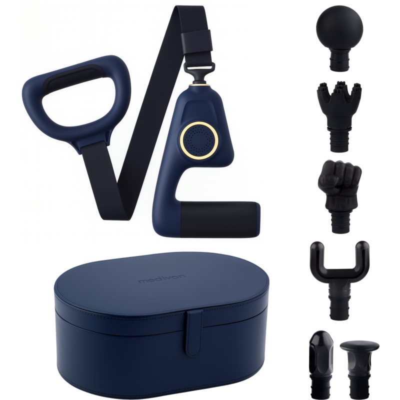 Medivon Gun ViPrime масажен пистолет с аксесоари - Електроуред - Сравни цени от 1 магазин с безплатна доставка