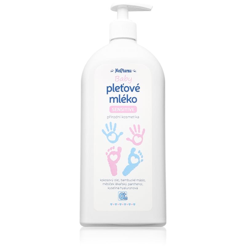 MedPharma Pleťové mléko Sensitive baby хидратиращ лосион за тяло за деца от раждането им