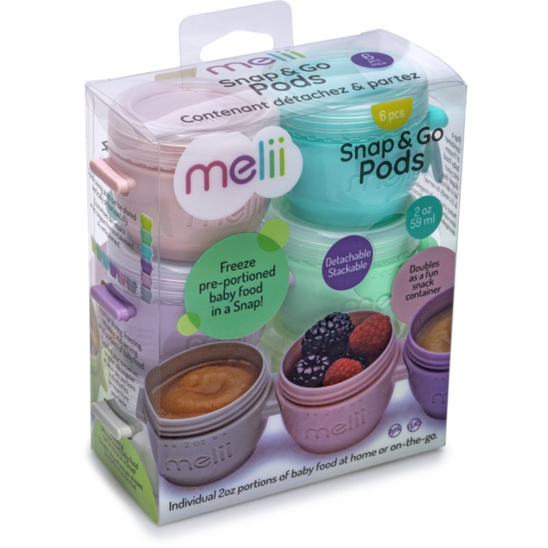 Melii Snap & Go кутия за закуска 6x - За деца - Сравни цени от 1 магазин с безплатна доставка