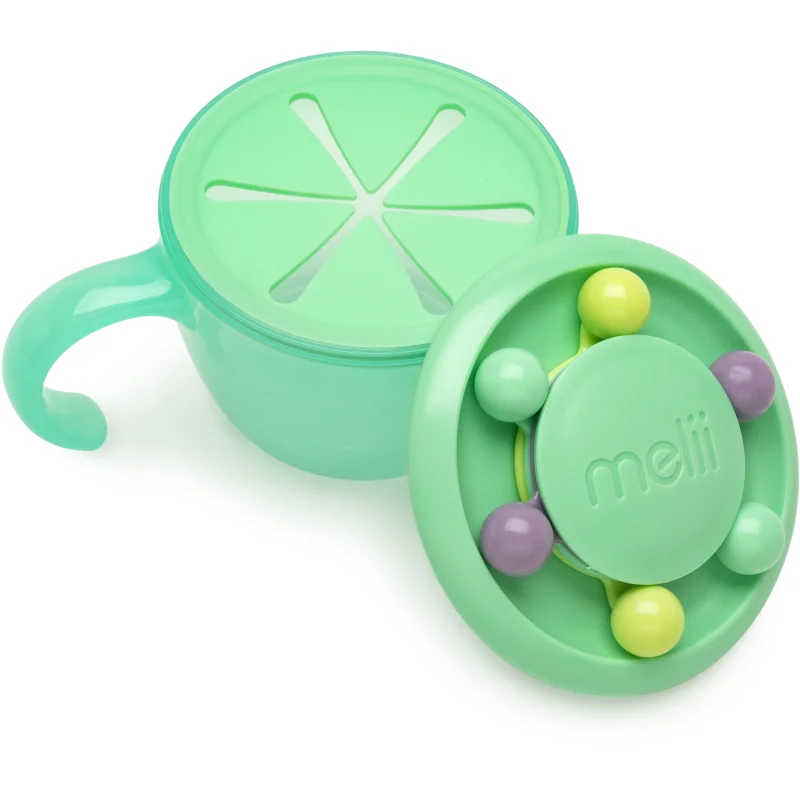 Melii Abacus Snack Container купичка за закуска Mint - За деца - Сравни цени от 1 магазин с безплатна доставка