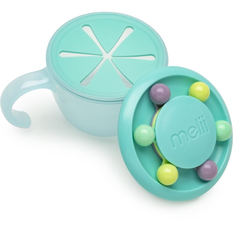 Melii Abacus Snack Container купичка за закуска Blue - За деца - Сравни цени от 1 магазин с безплатна доставка