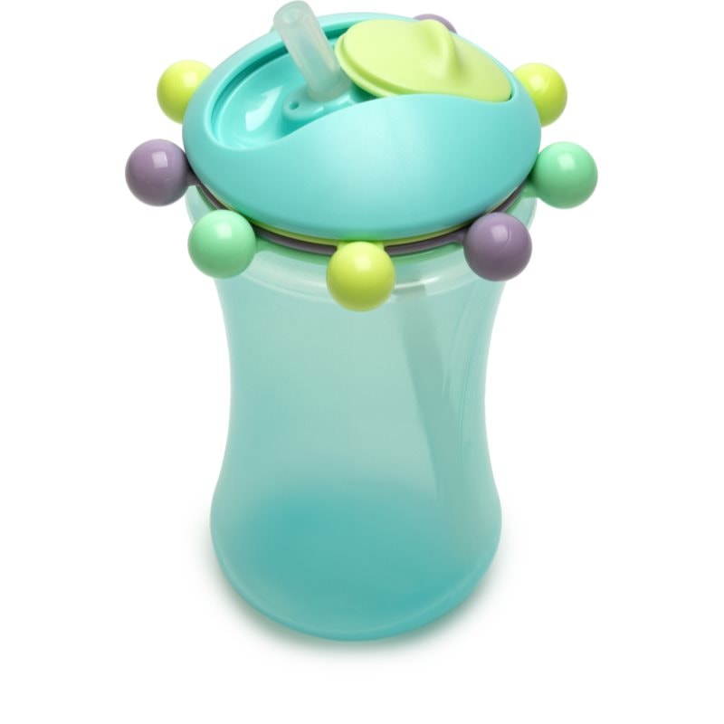 Melii Abacus Straw Sippy Cup чаша със сламка Blue - За деца - Сравни цени от 1 магазин с безплатна доставка