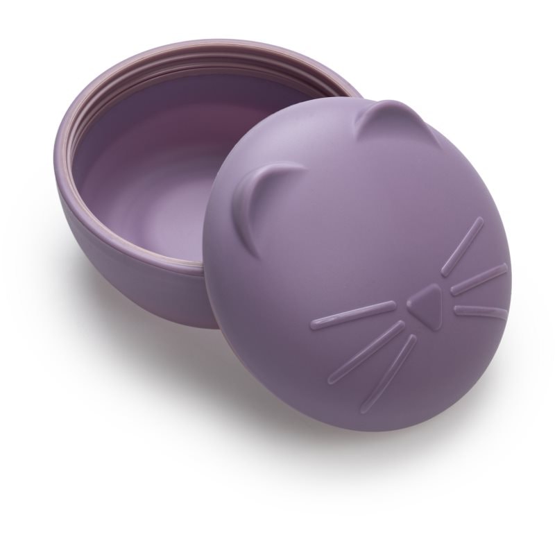 Melii Silicone Bowl with Lid кутия за закуска Cat - За деца - Сравни цени от 1 магазин с безплатна доставка