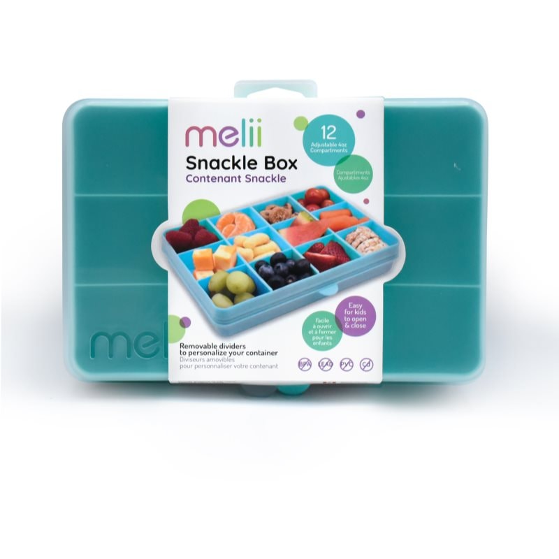 Melii Melii Snackle Box кутийка за закуска Blue - Унисекс парфюм - Сравни цени от 1 магазин с безплатна доставка