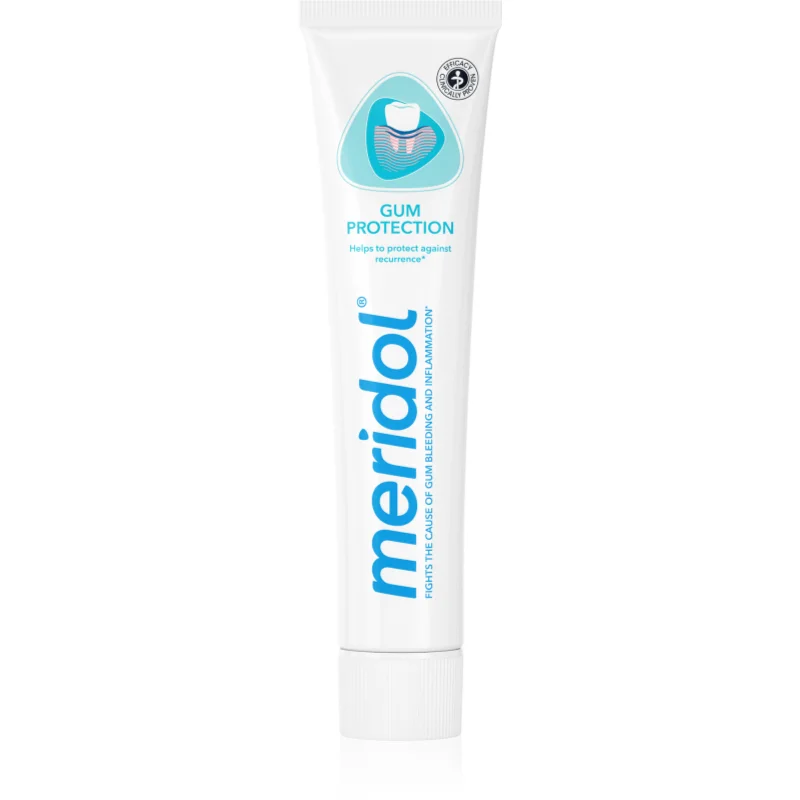 Meridol Gum Protection паста за зъби подпомага възстановяването на раздразнени венци