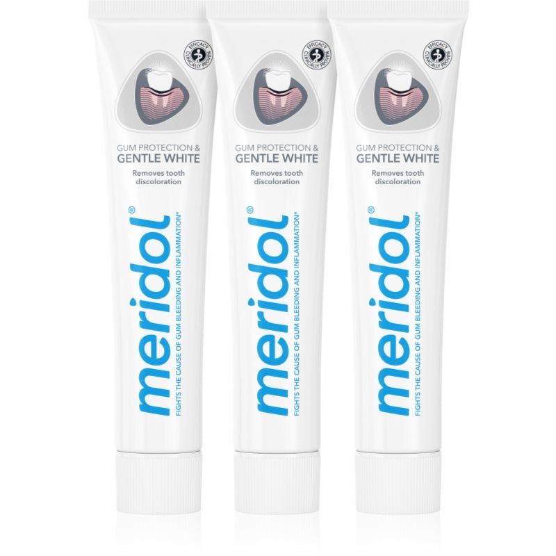 Meridol Gum Protection Whitening избелваща паста за зъби 3 x - Грижа за зъбите - Сравни цени от 1 магазин с безплатна доставка