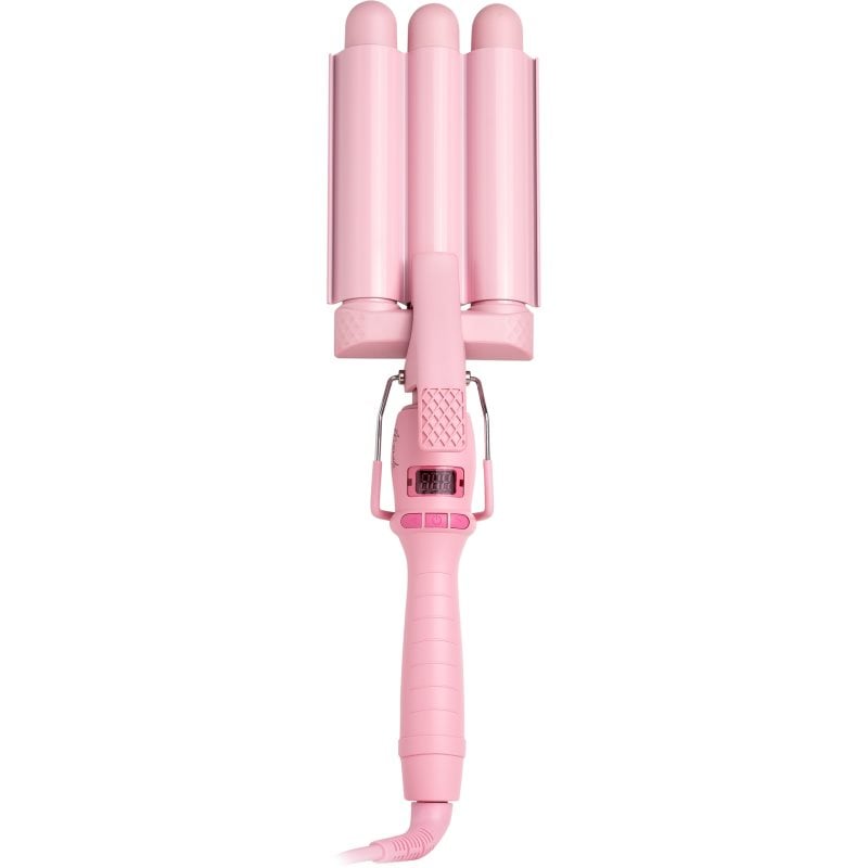 Mermade Mini Waver 25 mm тройна маша За коса Pink