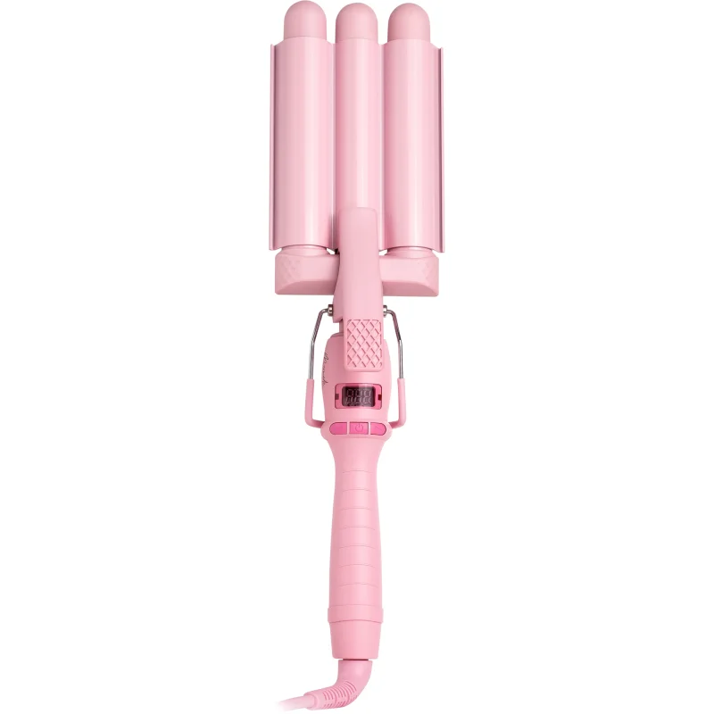 Mermade Mini Waver 25 mm тройна маша За коса Pink