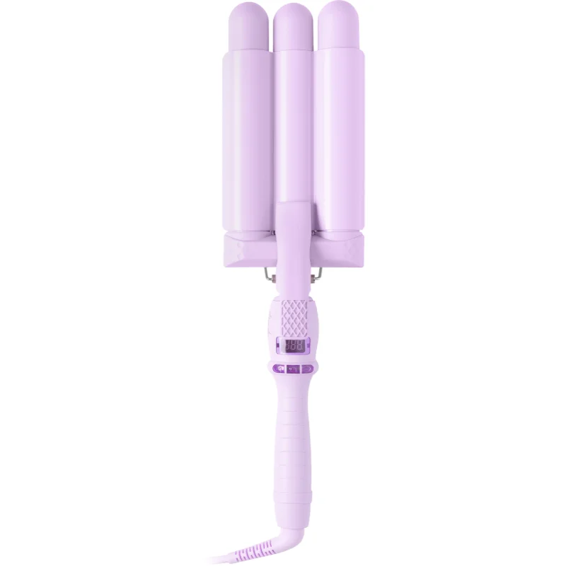 Mermade Cutie Waver 22 mm тройна маша За коса Lilac