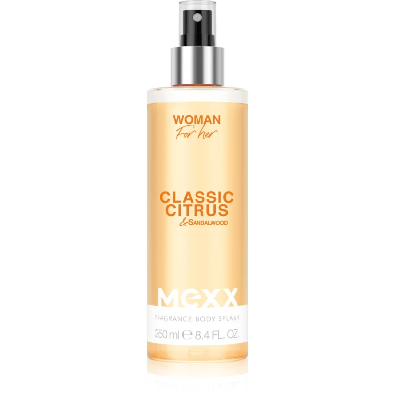 Mexx Woman Classic Citrus & Sandalwood New освежаващ спрей за тяло за жени