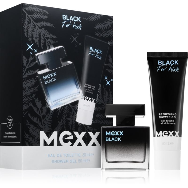 Mexx Black Man подаръчен комплект за мъже - Комплект - Сравни цени от 1 магазин с безплатна доставка