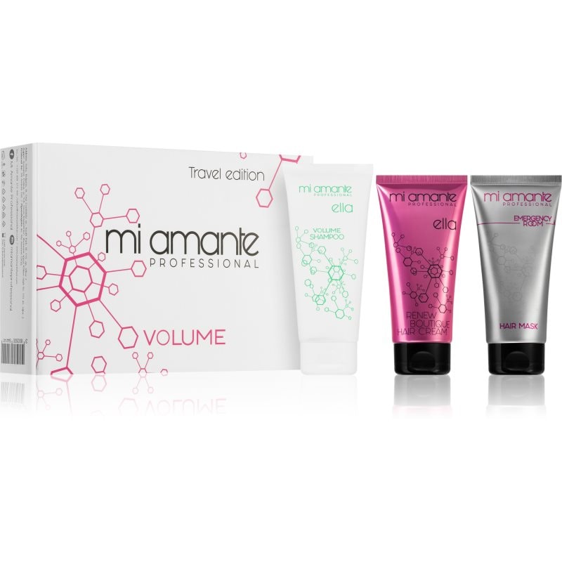 Mi Amante Professional Ella Volume Travel Set комплект за обем - Комплект - Сравни цени от 1 магазин с безплатна доставка