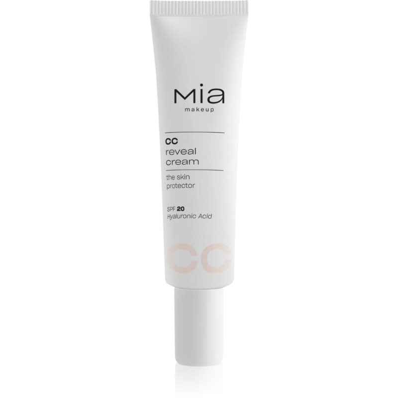 Mia Cosmetics Mia Cosmetics CC Reveal Cream CC крем за уеднаквяване тена на лицето SPF 20 - Унисекс парфюм 30мл - Сравни цени от 1 магазин с безплатна доставка