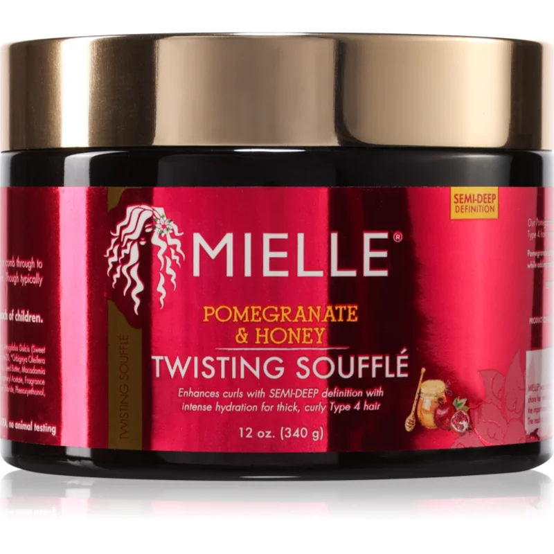 Mielle Pomegranate & Honey Twisting Soufflé крем за коса за чуплива и къдрава коса