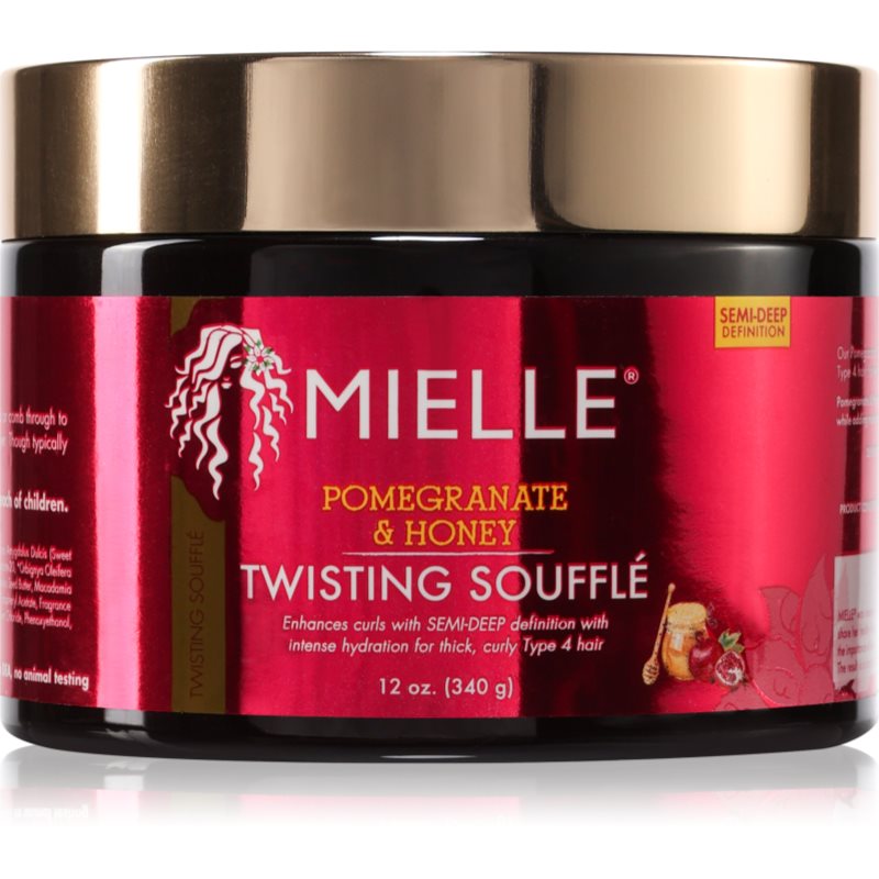 Mielle Mielle Pomegranate & Honey Twisting Soufflé крем за коса за чуплива и къдрава коса - Унисекс парфюм 340мл - Сравни цени от 1 магазин с безплатна доставка