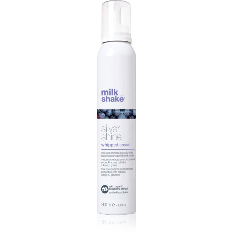 milk_shake® Silver Shine Whipped Cream балсам-пяна неутрализиращ жълтеникавите оттенъци - Грижа за коса - Сравни цени от 1 магазин с безплатна доставка
