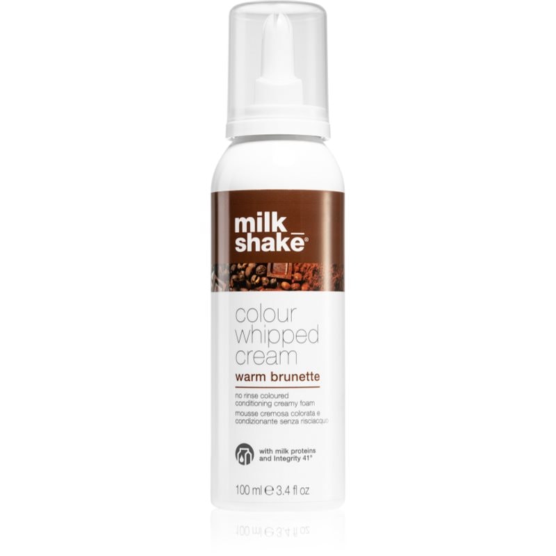milk_shake® Colour Whipped Cream тонираща пяна за всички видове коса Warm Brunette - Грижа за коса - Сравни цени от 1 магазин с безплатна доставка