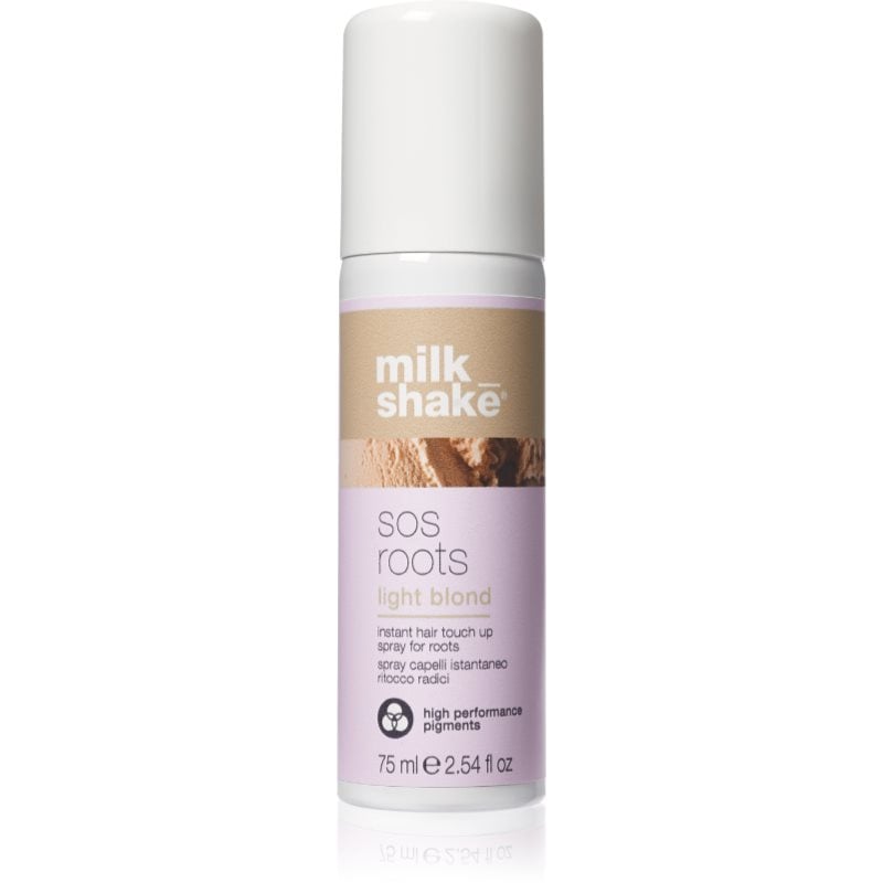 milk_shake® Sos Roots спрей за мигновено прикриване на израснала коса Light Blond