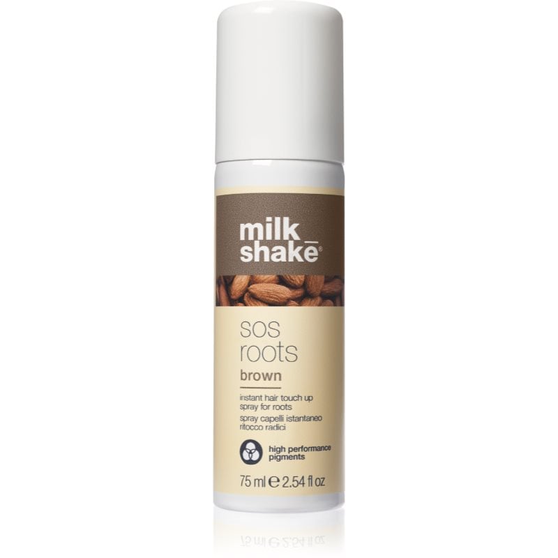 milk_shake® Sos Roots спрей за мигновено прикриване на израснала коса Brown