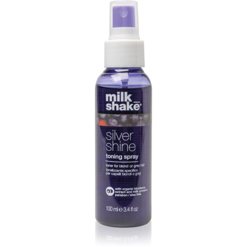 milk_shake® Silver Shine Toning Spray тониращ спрей за руса и сива коса
