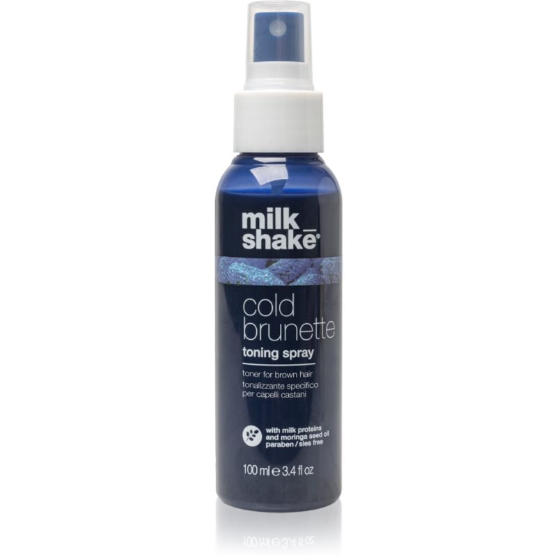 milk_shake® Cold Brunette Toning Spray спрей неутрализиращ кафеникавите оттенъци - Грижа за коса - Сравни цени от 1 магазин с безплатна доставка
