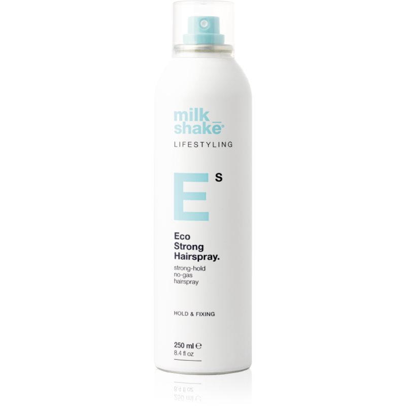 milk_shake® milk_shake® Lifestyling Eco Strong Hairspray лак за коса със силна фиксация - Унисекс парфюм 250мл - Сравни цени от 1 магазин с безплатна доставка
