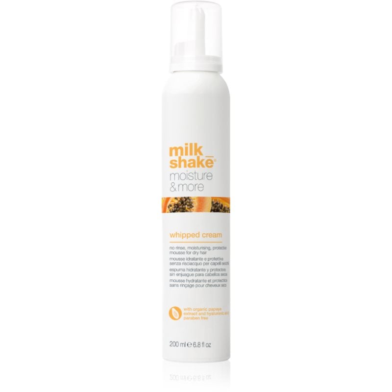 milk_shake® Moisture & More Whipped Cream хидратираща грижа без отмиване за суха коса