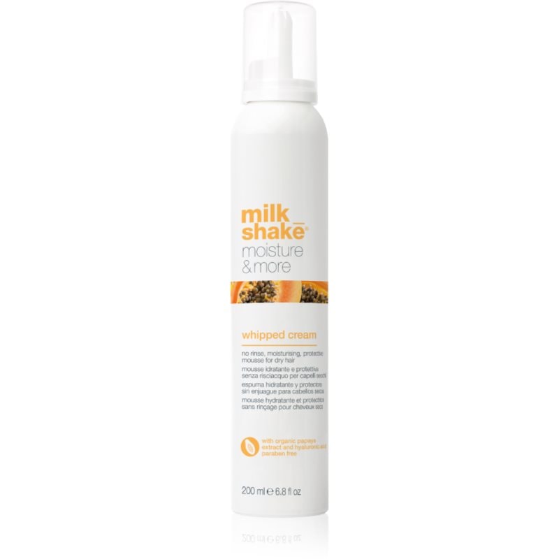 milk_shake® Moisture & More Whipped Cream хидратираща грижа без отмиване за суха коса - Грижа за коса - Сравни цени от 1 магазин с безплатна доставка