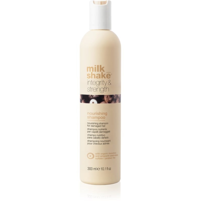 milk_shake® milk_shake® Integrity & Strength Nourishing Shampoo подхранващ шампоан за увредена коса - Унисекс парфюм 70мл - Сравни цени от 1 магазин с безплатна доставка