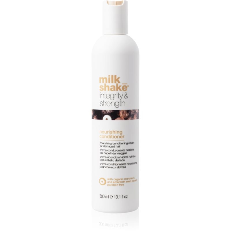 milk_shake® Integrity & Strength Nourishing Conditioner подхранващ балсам за увредена коса - Грижа за коса - Сравни цени от 1 магазин с безплатна доставка
