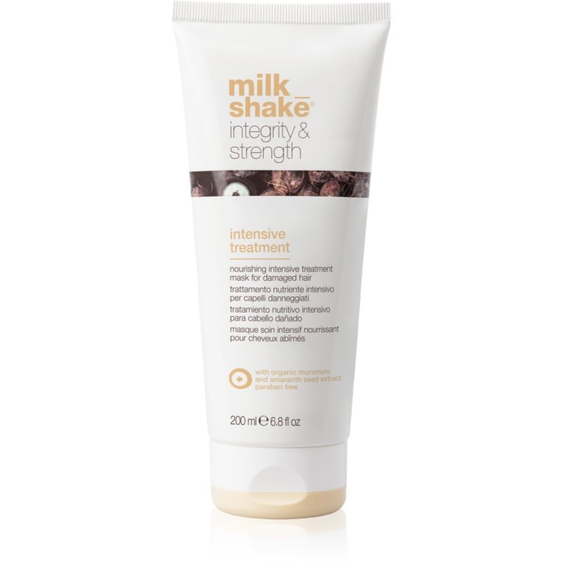 milk_shake® milk_shake® Integrity & Strength Intensive Treatment интензивна маска за увредена коса - Унисекс парфюм 200мл - Сравни цени от 1 магазин с безплатна доставка