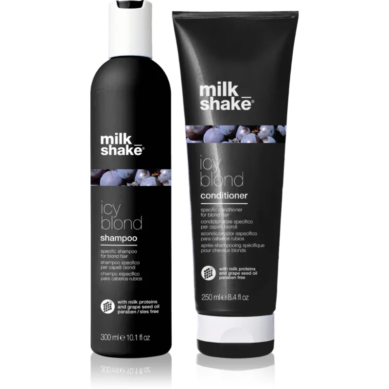 milk_shake® Icy Blond Duo Pack комплект за блонд коса и коса с кичури - Комплект - Сравни цени от 1 магазин с безплатна доставка