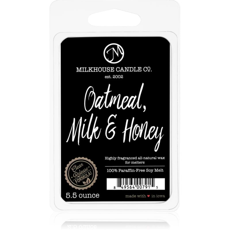 Milkhouse Candle Co. Creamery Oatmeal, Milk & Honey восък за арома-лампа 155 гр. - Аромат - Сравни цени от 1 магазин с безплатна доставка