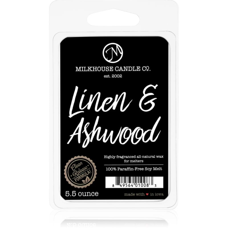 Milkhouse Candle Co. Creamery Linen & Ashwood восък за арома-лампа 155 гр. - Аромат - Сравни цени от 1 магазин с безплатна доставка