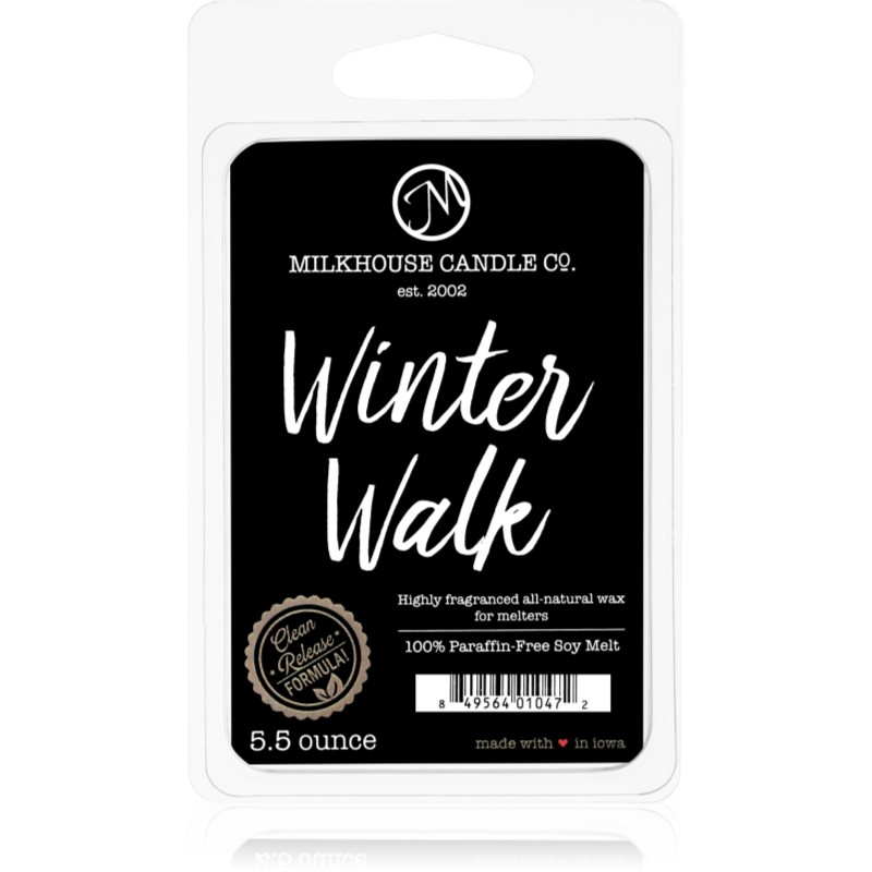 Milkhouse Candle Co. Milkhouse Candle Co. Creamery Winter Walk восък за арома-лампа 155 гр. - Унисекс парфюм 155мл - Сравни цени от 1 магазин с безплатна доставка