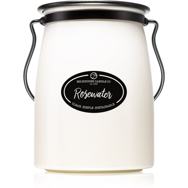 Milkhouse Candle Co. Milkhouse Candle Co. Creamery Rosewater ароматна свещ 624 гр. - Унисекс парфюм 624мл - Сравни цени от 1 магазин с безплатна доставка