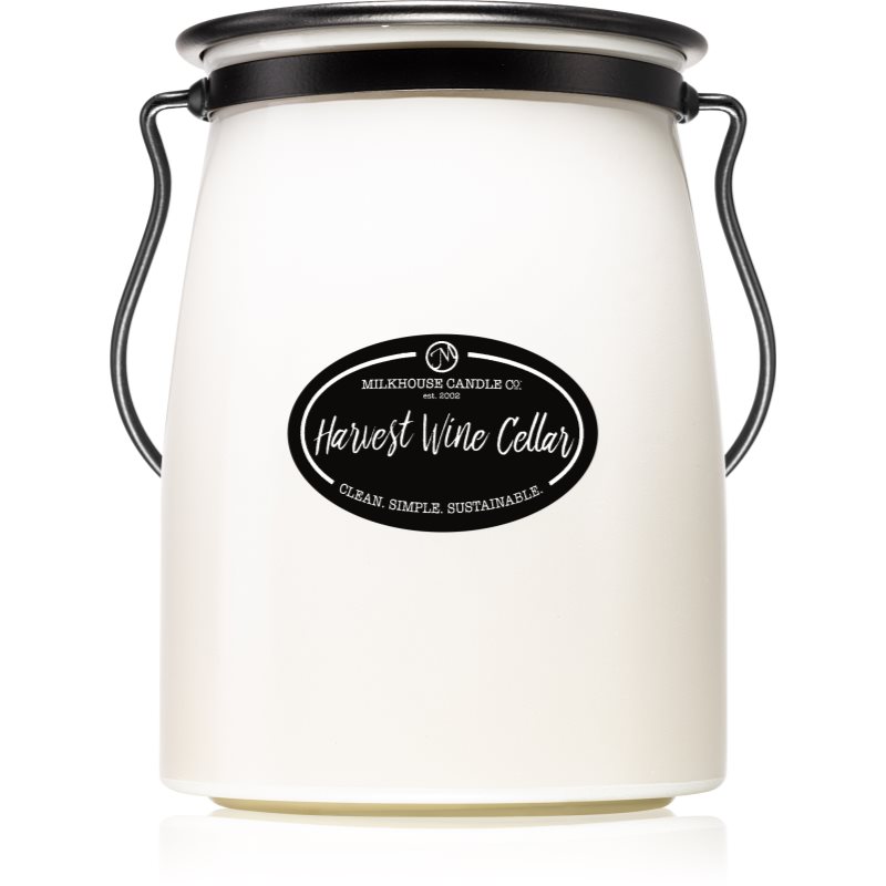 Milkhouse Candle Co. Milkhouse Candle Co. Creamery Harvest Wine Cellar ароматна свещ Butter Jar 624 гр. - Унисекс парфюм 624мл - Сравни цени от 1 магазин с безплатна доставка