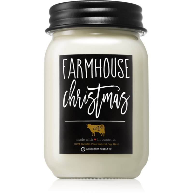 Milkhouse Candle Co. Farmhouse Christmas ароматна свещ Mason Jar 369 гр. - Аромат - Сравни цени от 1 магазин с безплатна доставка