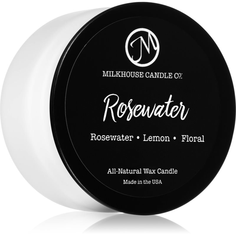 Milkhouse Candle Co. Creamery Rosewater ароматна свещ 42 гр. - Аромат - Сравни цени от 1 магазин с безплатна доставка