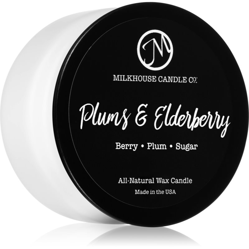 Milkhouse Candle Co. Creamery Plums & Elderberry ароматна свещ Sampler Tin 42 гр. - Аромат - Сравни цени от 1 магазин с безплатна доставка