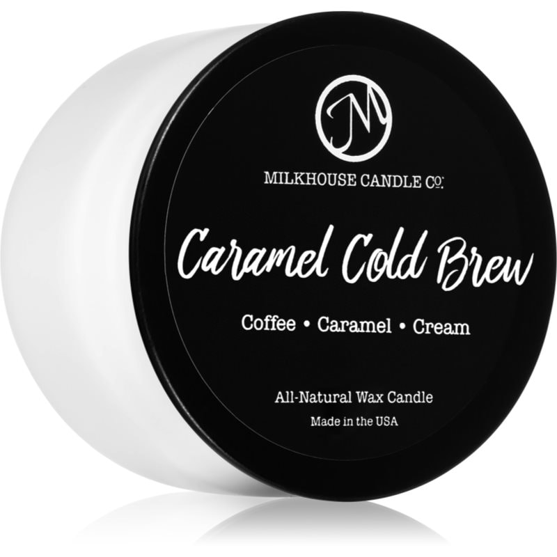 Milkhouse Candle Co. Creamery Caramel Cold Brew ароматна свещ Traveler Tin 106 гр. - Аромат - Сравни цени от 1 магазин с безплатна доставка