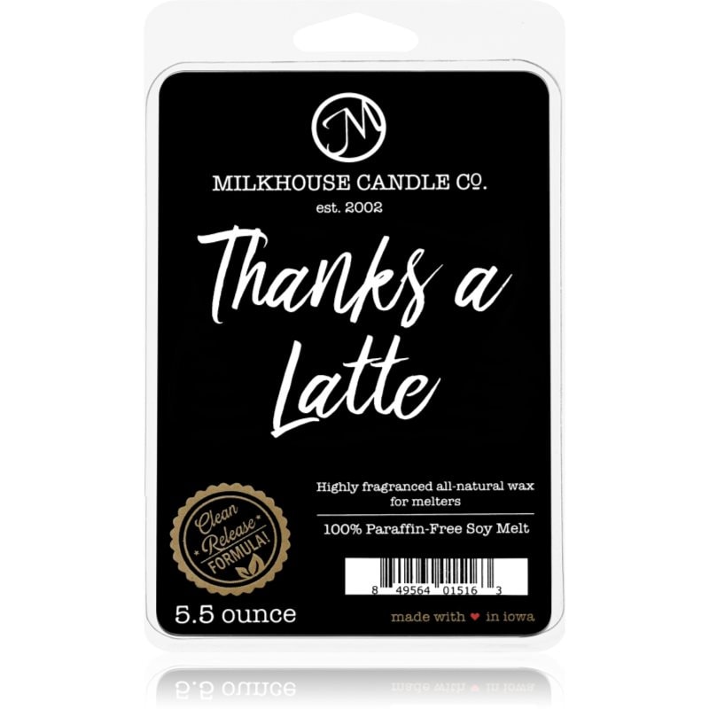 Milkhouse Candle Co. Creamery Thanks A Latte восък за арома-лампа 155 гр. - Аромат - Сравни цени от 1 магазин с безплатна доставка
