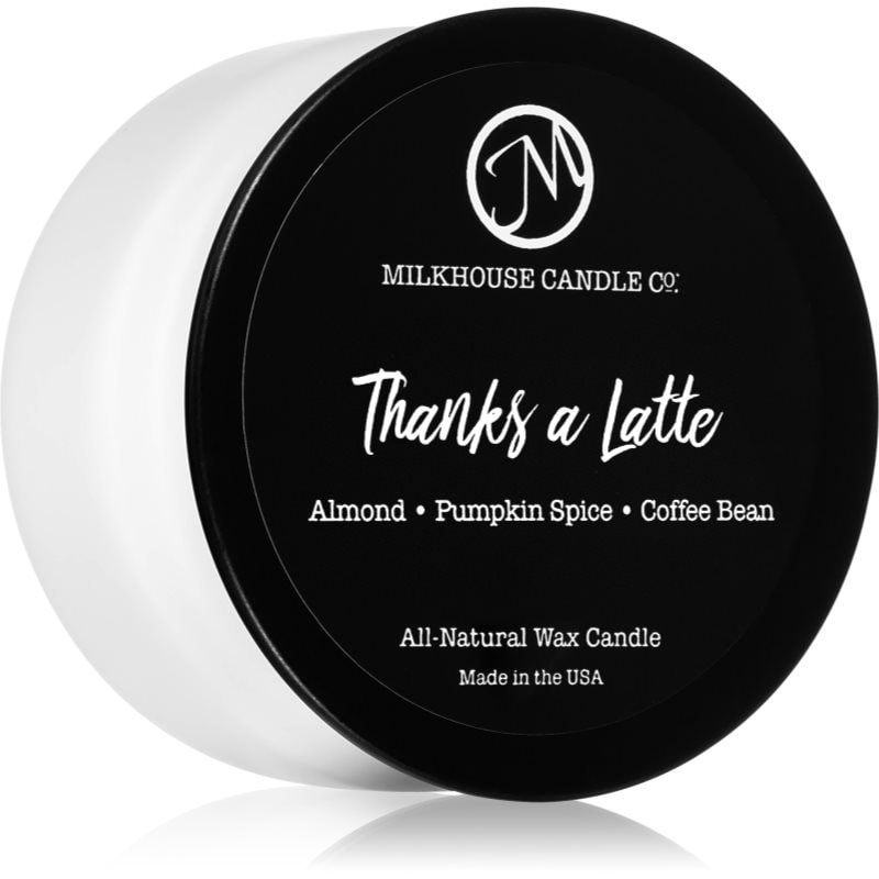 Milkhouse Candle Co. Milkhouse Candle Co. Creamery Thanks A Latte ароматна свещ Sampler Tin 42 гр. - Унисекс парфюм 42мл - Сравни цени от 1 магазин с безплатна доставка
